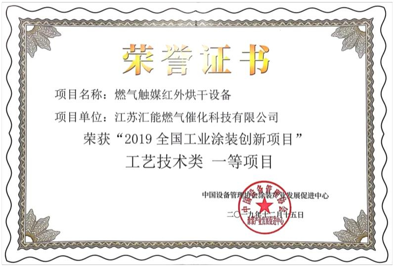 Certificate of honor