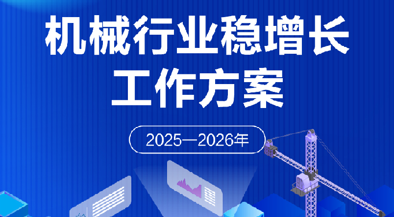 Six departments jointly release 'Work Plan for Stable Growth of Machinery Industry' to promote high-quality development of the industry