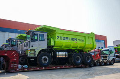 Entering the excavator factory and exploring the path of